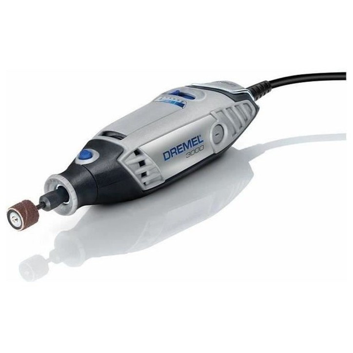 Outil rotatif multifonction DREMEL - filaire 3000/15 - 130W - 15 accessoires + sacoche - F0133000JA Outil rotatif multifonction DREMEL - filaire 3000/15 - 130W - 15 accessoires + sacoche - F0133000JA