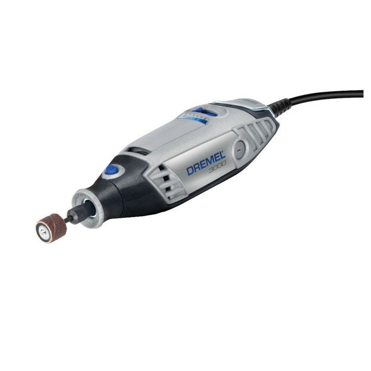 Outil rotatif multifonction DREMEL - filaire 3000-1/25 - 130W - 25 accessoires + abre flexible - F0133000JP Outil rotatif multifonction DREMEL - filaire 3000-1/25 - 130W - 25 accessoires + abre flexible - F0133000JP