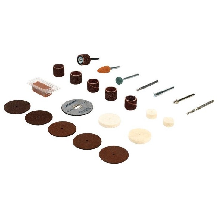 Outil rotatif multifonction DREMEL - filaire 3000-1/25 - 130W - 25 accessoires + abre flexible - F0133000JP Outil rotatif multifonction DREMEL - filaire 3000-1/25 - 130W - 25 accessoires + abre flexible - F0133000JP
