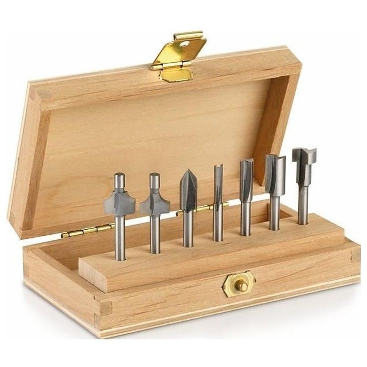 Kit de 7 fraises a defoncer DREMEL - Outils multifonctions rotatifs Kit de 7 fraises a defoncer DREMEL - Outils multifonctions rotatifs