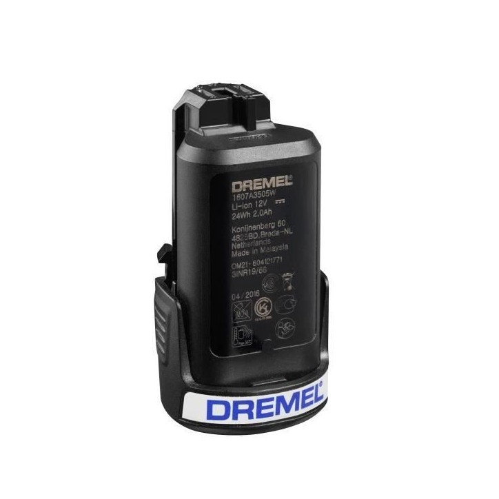 Batterie 12V 2,0Ah pour outils DREMEL 8200, 8220 et 8300