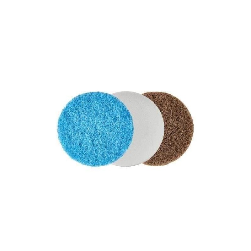 Set de 3 disques différents nettoyants pour outil rotatif - DREMEL Ve Set de 3 disques différents nettoyants pour outil rotatif - DREMEL Ve