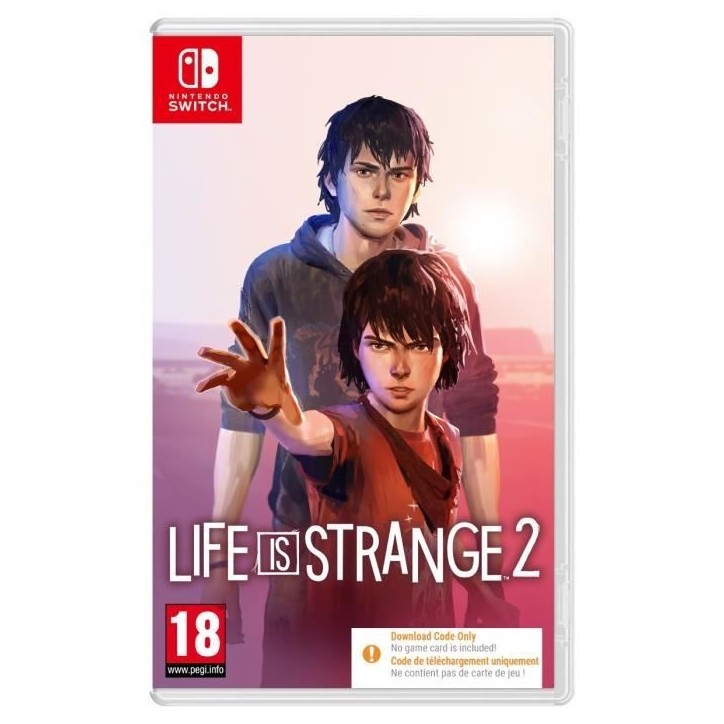 Life Is Strange 2 - Jeu Nintendo Switch - Code in a box