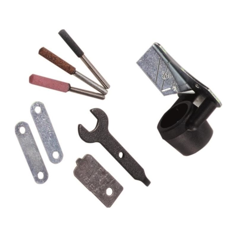 DREMEL - Kit d'affûtage pour tronçonneuse 1453 avec guide angulaire DREMEL - Kit d'affûtage pour tronçonneuse 1453 avec guide angulaire