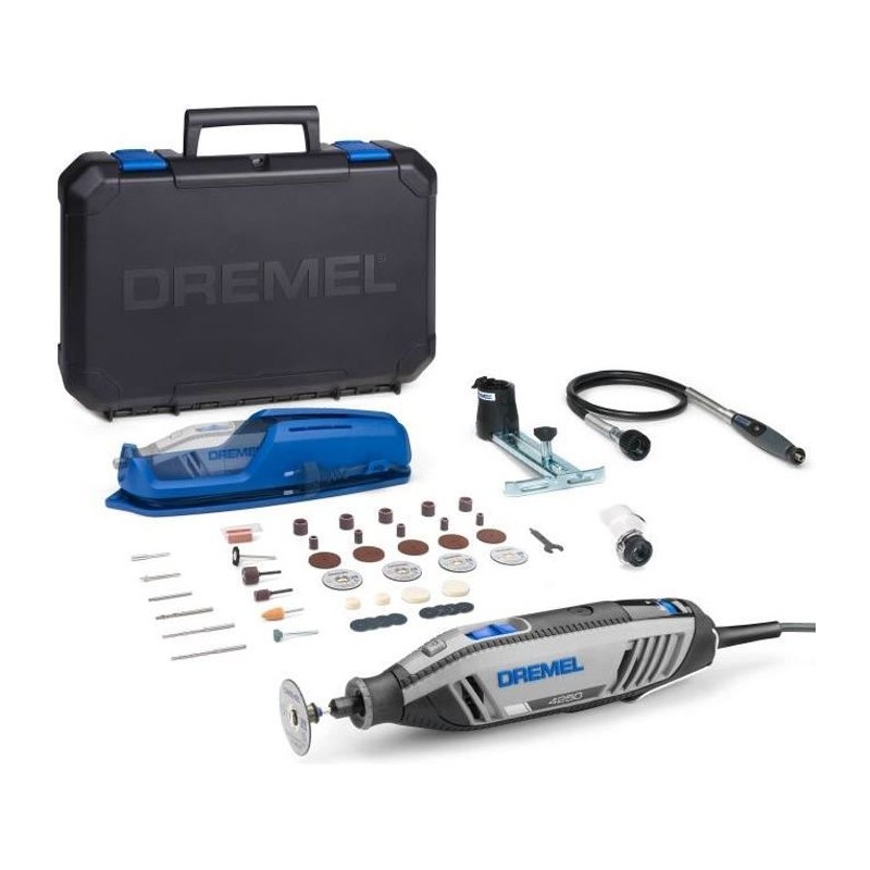 Outil rotatif multifonction DREMEL - filaire 4250-3/45 - 45 accessoire