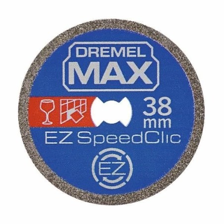 Disque Diamant Haute longévité EZ SpeedClic Dremel Max S545 - ø38mm