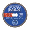 Disque Diamant Haute longévité EZ SpeedClic Dremel Max S545 - ø38mm