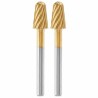 Lot de 2 fraises acier rapide haute longévité Dremel Max 117 - ø 6,