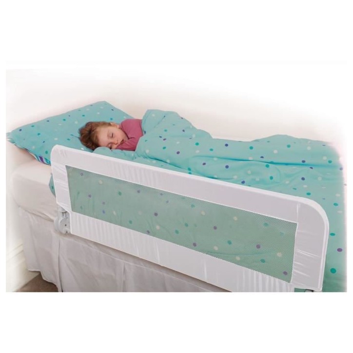 DREAMBABY Barriere de lit Extra large PHoeNIX - Pliable et portable - L 110 x L 45,5 cm - Blanche DREAMBABY Barriere de lit Extra large PHoeNIX - Pliable et portable - L 110 x L 45,5 cm - Blanche