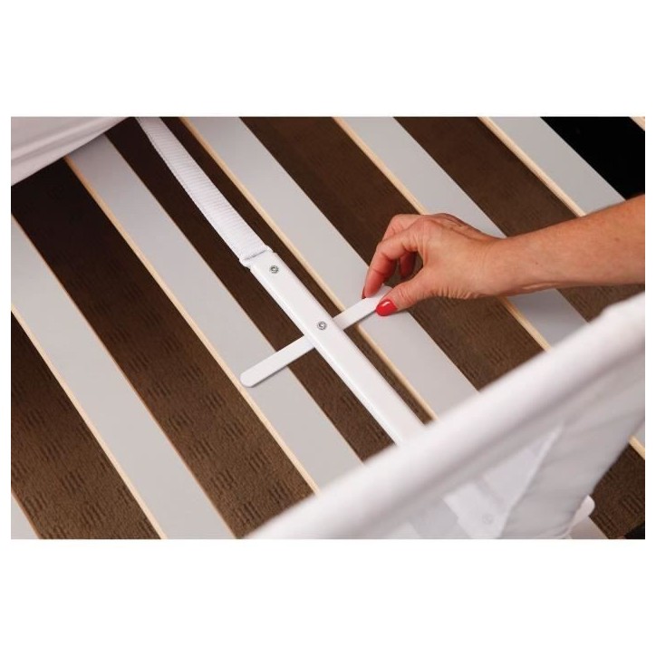 DREAMBABY Barriere de lit Extra large PHoeNIX - Pliable et portable - L 110 x L 45,5 cm - Blanche DREAMBABY Barriere de lit Extra large PHoeNIX - Pliable et portable - L 110 x L 45,5 cm - Blanche