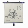 Store enrouleur de fenetre de voiture - DREAMBABY - Double face Zebra