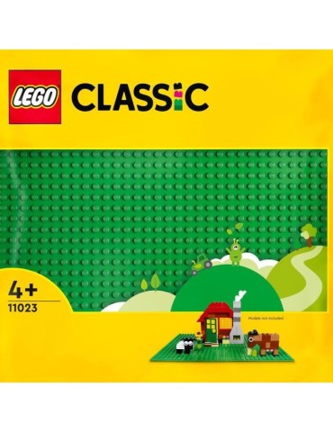 LEGO 11023 Classic La Plaque De Construction Verte 32x32, Socle de Base pour Construction, Assemblage et Exposition