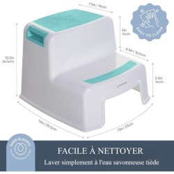 Tabouret marchepied - DREAMBABY - 2 UP - Antidérapant et texturé - J