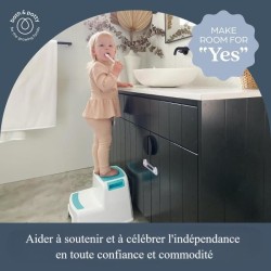 Tabouret marchepied - DREAMBABY - 2 UP - Antidérapant et texturé - J