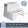 Tabouret marchepied - DREAMBABY - 2 Up - Antidérapant et texturé - J
