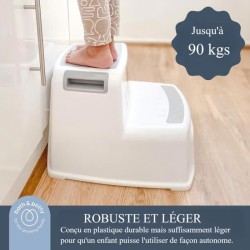 Tabouret marchepied - DREAMBABY - 2 Up - Antidérapant et texturé - J