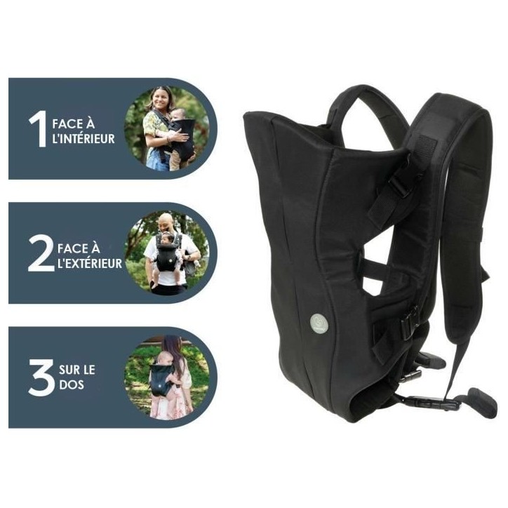 Porte-bébé - DREAMBABY - 3 faces On-the-Move - Noir Porte-bébé - DREAMBABY - 3 faces On-the-Move - Noir