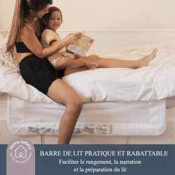 Barriere de lit Dreambaby Maggie - lits encastrés et aux lits plats-