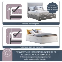 Barriere de lit Dreambaby Nicole - lits encastrés et aux lits plats-