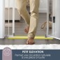 Barriere de sécurité a panneau transparent - DREAMBABY - Fonction maintien en position ouverte- Bas anti-chute - Blanc Barriere de sécurité a panneau transparent - DREAMBABY - Fonction maintien en position ouverte- Bas anti-chute - Blanc