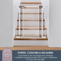 Barriere de sécurité a panneau transparent - DREAMBABY - Fonction ma