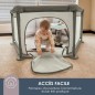 Parc Explore - DREAMBABY - 6 côtés avec base en tissu et cadre rembourré - Ø 1,40 m - H 70 cm - Taupe Parc Explore - DREAMBABY - 6 côtés avec base en tissu et cadre rembourré - Ø 1,40 m - H 70 cm - Taupe