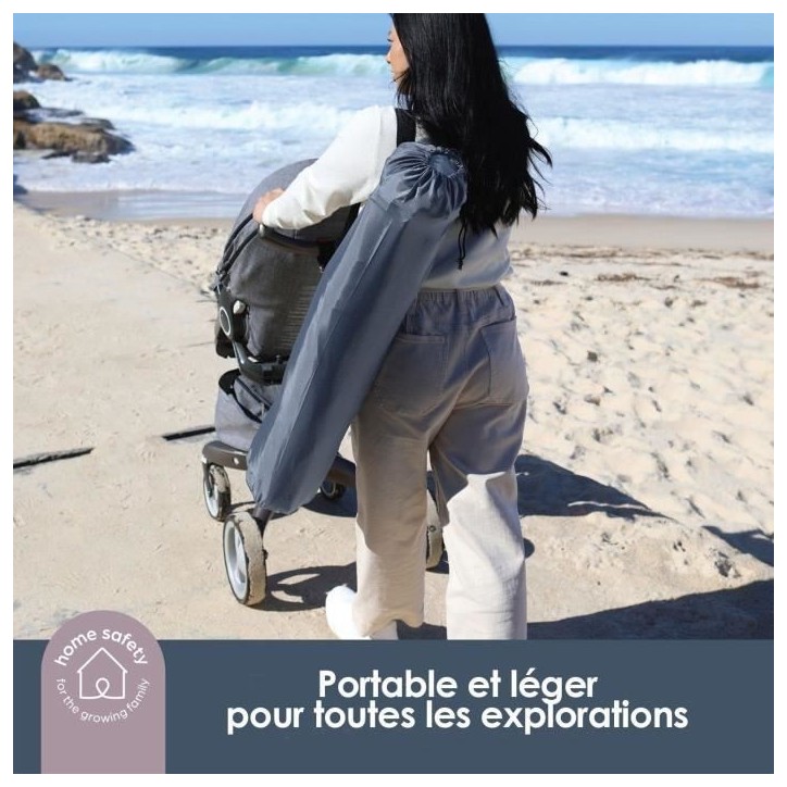 Adventure Parc Pop-Up - DREAMBABY - Tissu avec sac de transport - Housses anti-UV (utilisation extérieur) - Ø 1,3 m - H1 m Adventure Parc Pop-Up - DREAMBABY - Tissu avec sac de transport - Housses anti-UV (utilisation extérieur) - Ø 1,3 m - H1 m