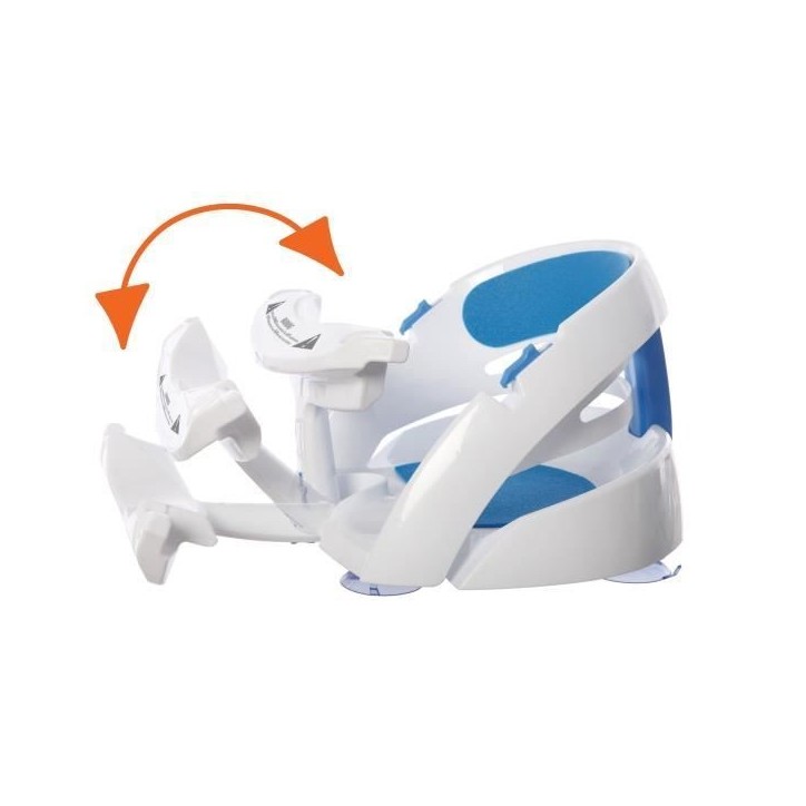 Siege de bain - DREAMBABY - Super confortable - Indicateur de détection de chaleur - 6 a 24 mois jusqu'a 13 kg - Blanc Siege de bain - DREAMBABY - Super confortable - Indicateur de détection de chaleur - 6 a 24 mois jusqu'a 13 kg - Blanc