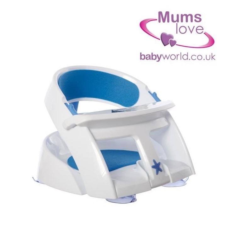 Siege de bain - DREAMBABY - Super confortable - Indicateur de détection de chaleur - 6 a 24 mois jusqu'a 13 kg - Blanc Siege de bain - DREAMBABY - Super confortable - Indicateur de détection de chaleur - 6 a 24 mois jusqu'a 13 kg - Blanc