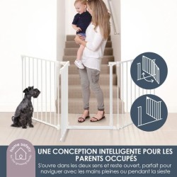 Barriere de sécurité enfant - Discovery 3 - DREAMBABY - 74,5 cm a 1,