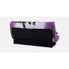 Banquette clic-clac - 3 places – Coton Parcours Mauve– 190 x 92 x