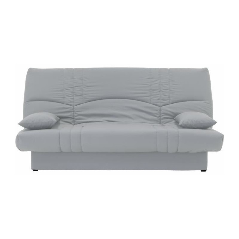 Banquette clic clac 3 places - Tissu gris clair - Style Contemporain - Banquette clic clac 3 places - Tissu gris clair - Style Contemporain -