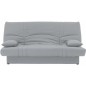 Banquette clic clac 3 places - Tissu gris clair - Style Contemporain - L 190 x P92 cm - DREAM Banquette clic clac 3 places - Tissu gris clair - Style Contemporain - L 190 x P92 cm - DREAM