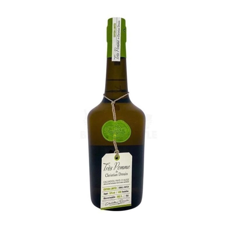 Christian Drouin Tres Pomme - Pays d'Auge - Calvados - 53.0% Vol. - 70 Christian Drouin Tres Pomme - Pays d'Auge - Calvados - 53.0% Vol. - 70