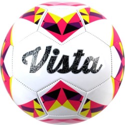 Ballon football - DUARIG - Vista - Jaune et rose - T5