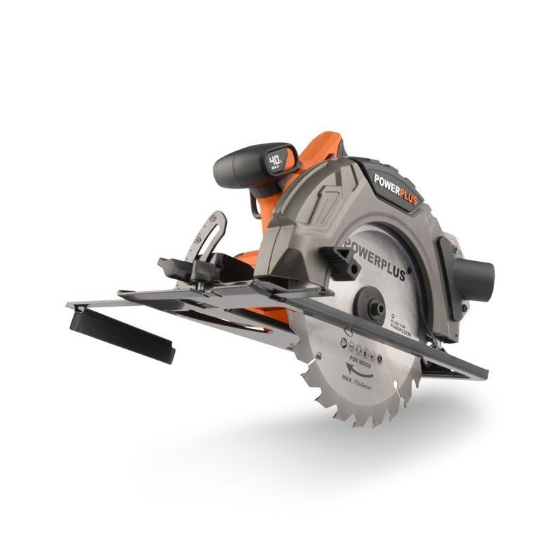 Scie circulaire sans fil 40V Ø185mm - DUAL POWER POWDP25230 - Livrée Scie circulaire sans fil 40V Ø185mm - DUAL POWER POWDP25230 - Livrée