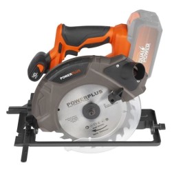 Scie circulaire sans fil 40V Ø185mm - DUAL POWER POWDP25230 - Livrée