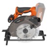 Scie circulaire sans fil 40V Ø185mm - DUAL POWER POWDP25230 - Livrée