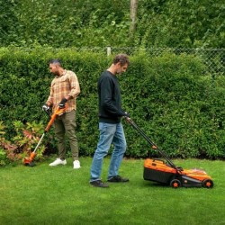 Pack Tondeuse BRUSHLESS 20V 33cm de coupe + coupe-bordures + taille-ha