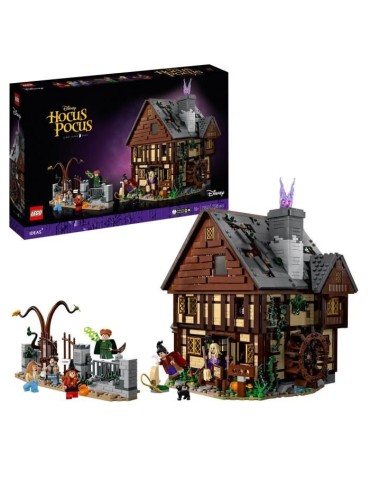 LEGO Ideas Hocus Pocus Disney : le manoir des soeurs Sanderson 21341 -Set de construction - Un cadeau d'Halloween pour les adult