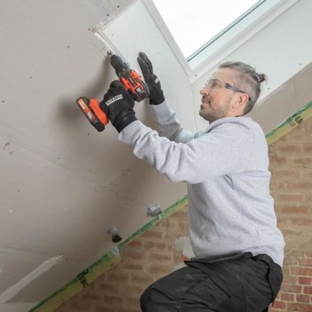 Pack 3 outils - DUAL POWER - 20 V - Perceuse/visseuse + meuleuse d'angle + marteau perforateur - 2 batteries et chargeur - Sac