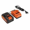 Pack 4 outils - DUAL POWER - 20 V - Perceuse/visseuse + meuleuse d'ang