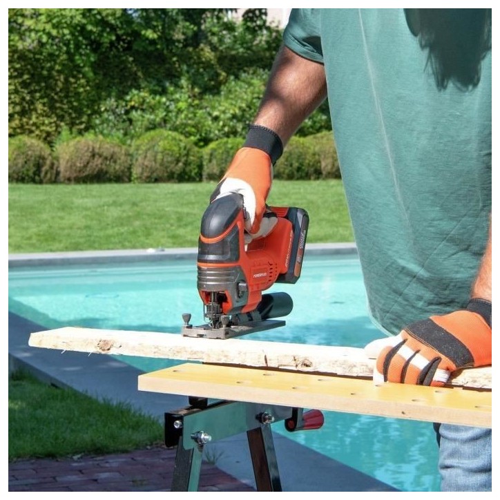 Pack 5 outils - DUAL POWER - 20 V - Perceuse/visseuse + meuleuse d'angle + multi outil oscillant + scies (circulaire, sauteuse)