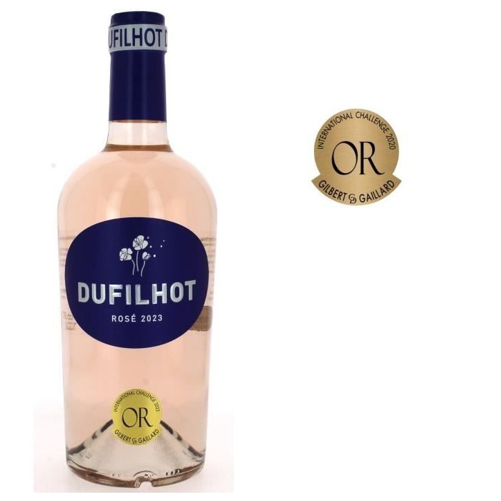 Château Dufilhot Bordeaux 2024- Vin rosé de Bordeaux - 75cl