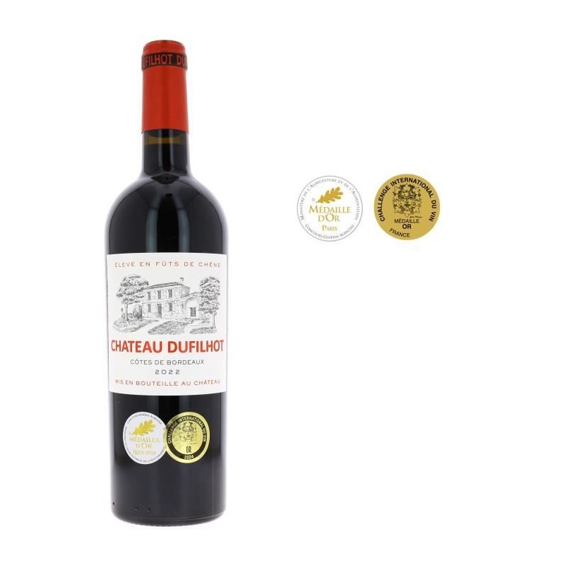 Château Dufilhot 2023 Côtes de Bordeaux - Vin rouge de Bordeaux Château Dufilhot 2023 Côtes de Bordeaux - Vin rouge de Bordeaux