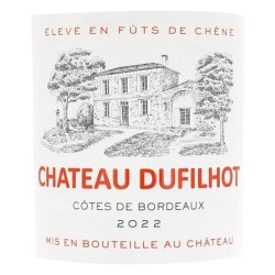 Château Dufilhot 2023 Côtes de Bordeaux - Vin rouge de Bordeaux