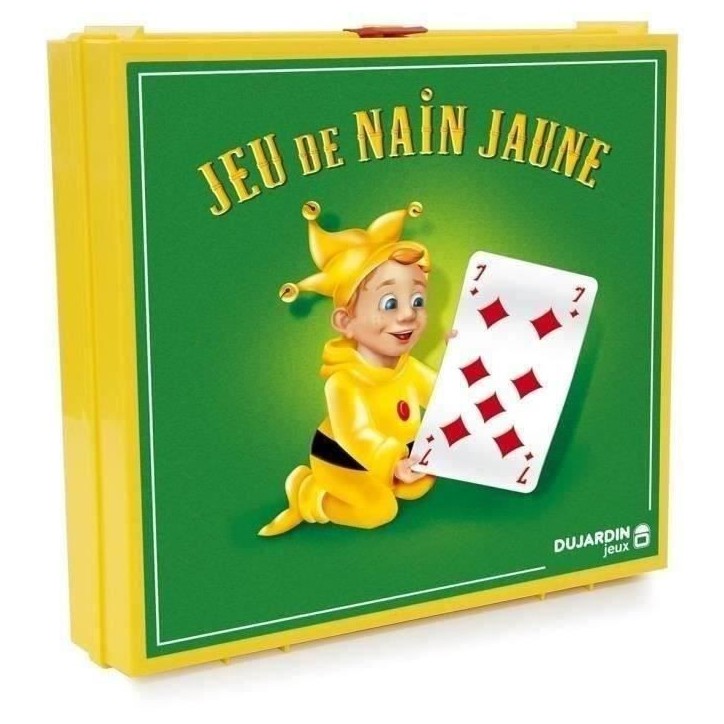 NAIN JAUNE 2.0 - Jeu de société - DUJARDIN - Le Nain Jaune dans une version moderne pour jouer partout ! NAIN JAUNE 2.0 - Jeu de société - DUJARDIN - Le Nain Jaune dans une version moderne pour jouer partout !