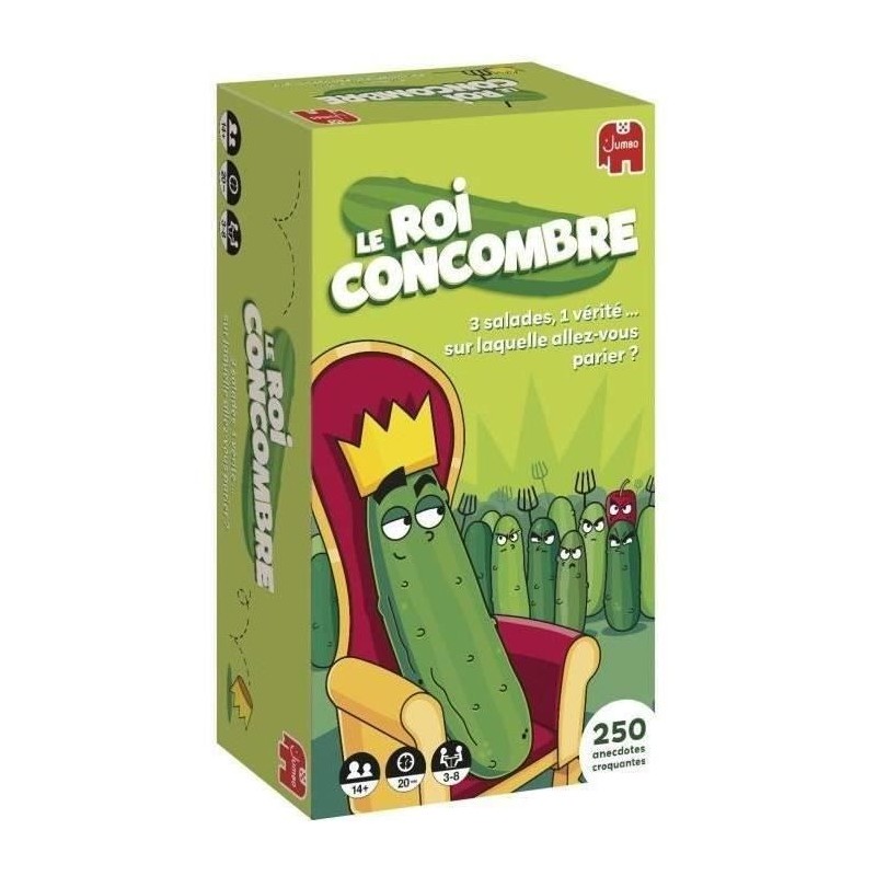 LE ROI CONCOMBRE - Jeu de société - DUJARDIN - Identifiez les anecdo LE ROI CONCOMBRE - Jeu de société - DUJARDIN - Identifiez les anecdo
