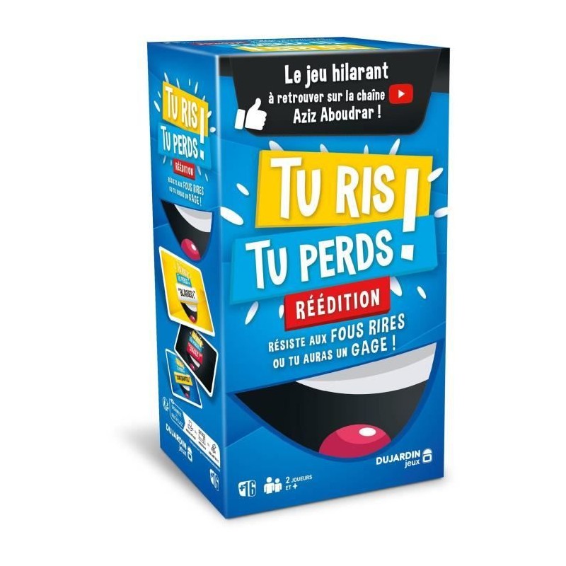 Tu Ris tu Perds - Réédition - Jeu de société - DUJARDIN - Affronte