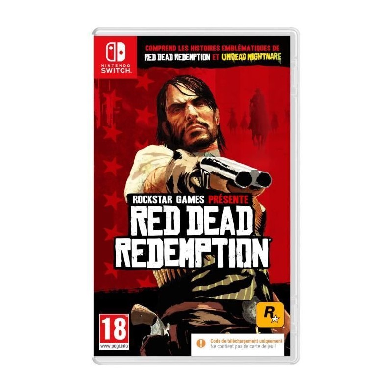 Red Dead Redemption - Jeu Nintendo Switch - Code in a box Red Dead Redemption - Jeu Nintendo Switch - Code in a box